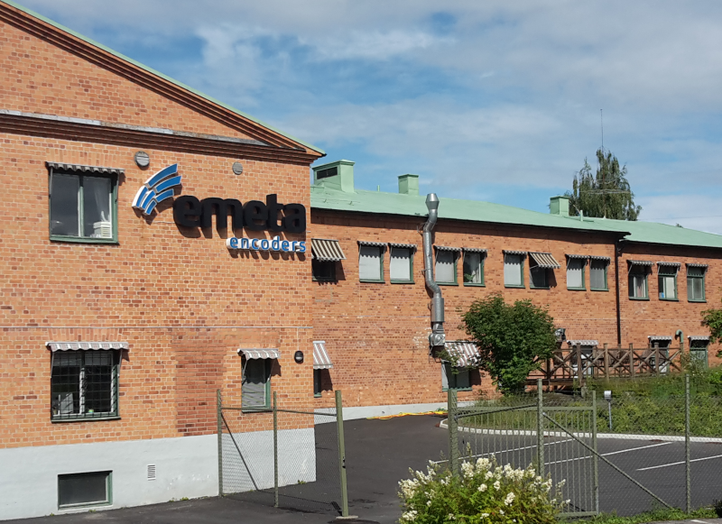 EMETA Encoders AB hoofdkantoor Strängnäs