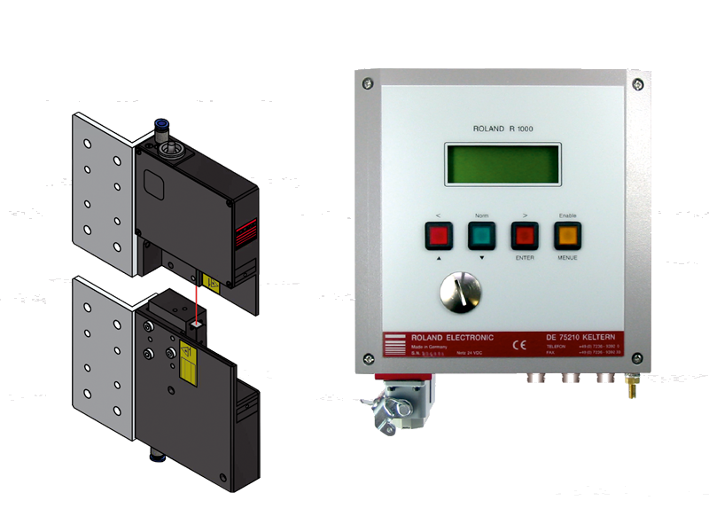 L20E Plaatdikte Meting ROLAND Electronic, dubbelzijdige meting